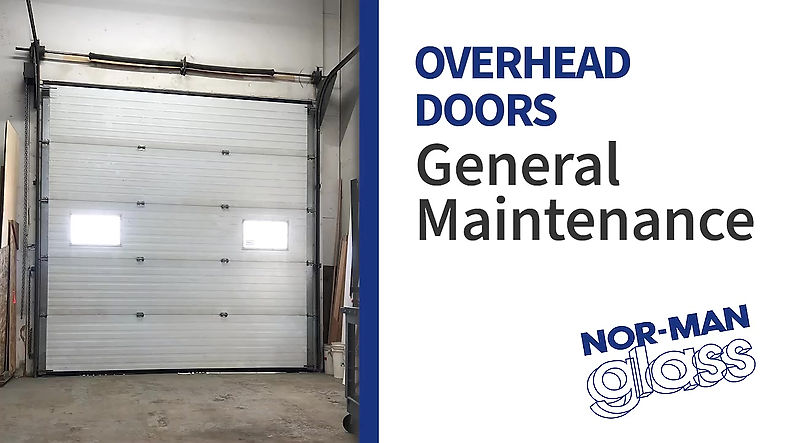 Overhead Doors: General Maintenance